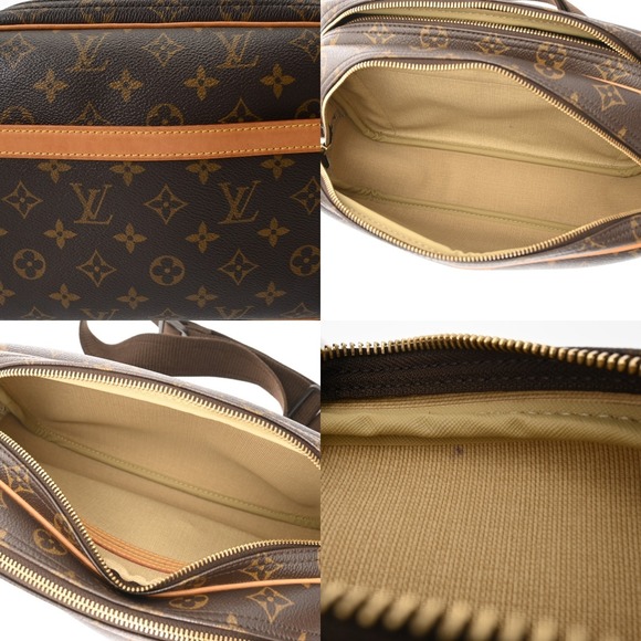 Louis Vuitton Bag Brown Shoulder Reporter Canvas Monogram - Picture 9 of 9